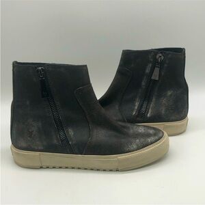 Frye Leather High-Top Sneakers